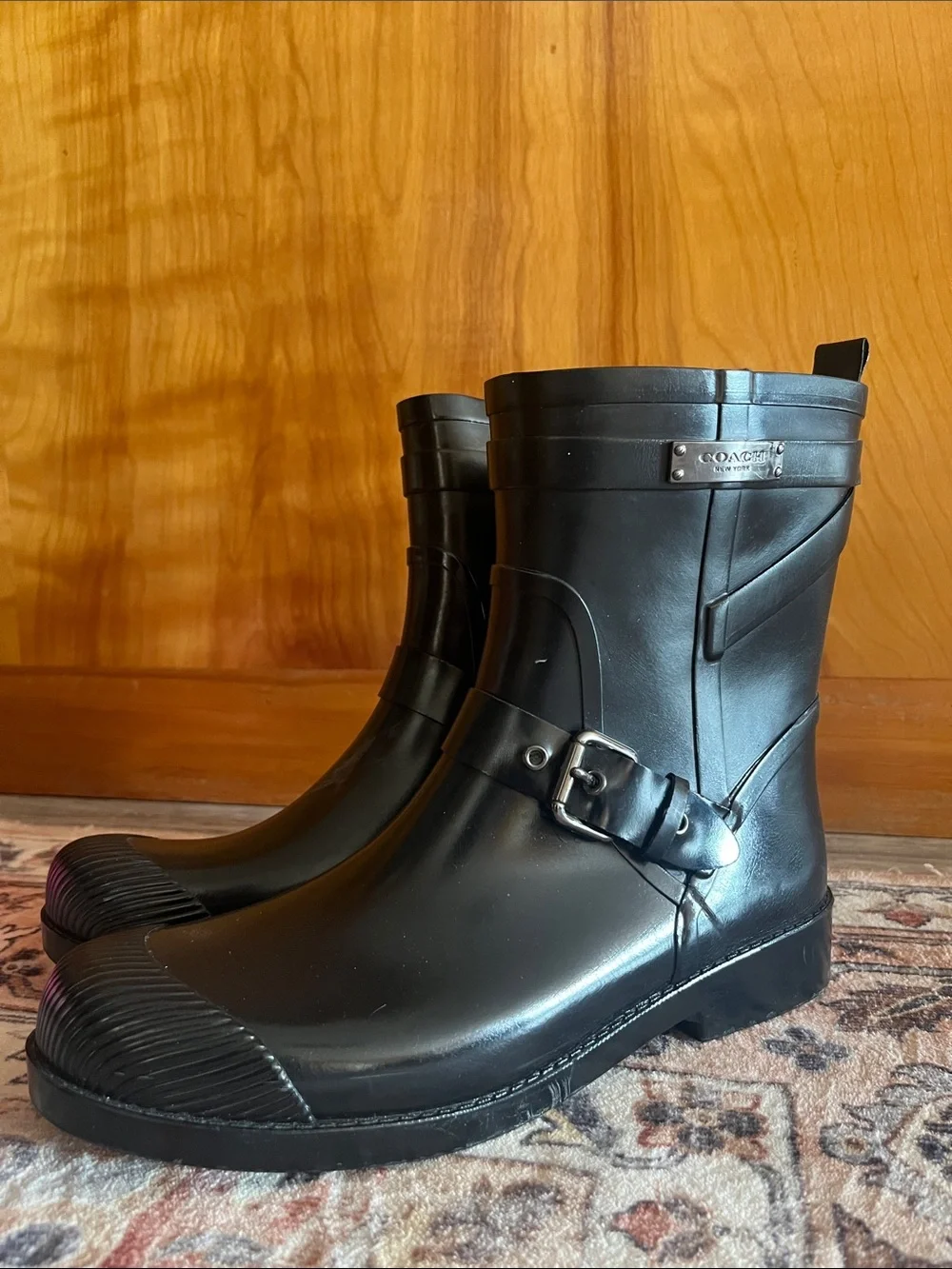 Coach Short Ankle Boots Sz 6.5